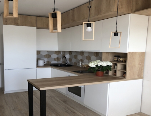 кухни с барной стойкой в Чехове
